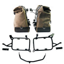 BMW F 850 GS Adventure [2019-2024] - Paar Cult-Seitentaschen Crust-Leder 40 l – 50 l + Alu-Platte + Alu-Kofferrahmen BMW F850GS + ADV
