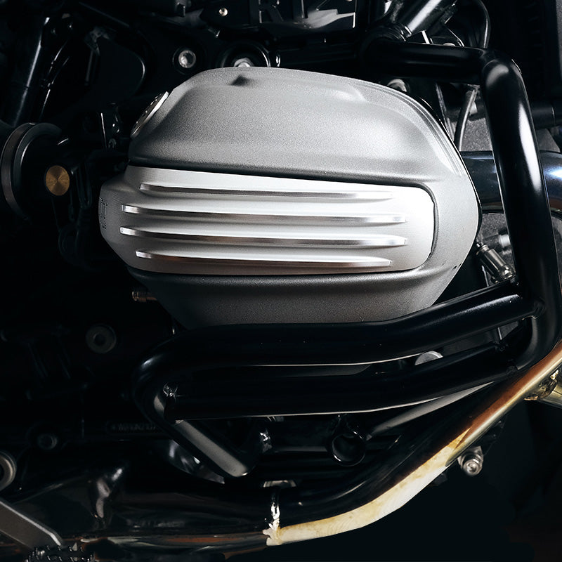 BMW R 12 G/S [2025-2026] - Paar silberne Zündspulenschützer für BMW R12