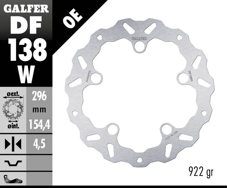 Honda CB 125 R Neo Sport Cafe ABS [2021-2024] - Wave® bromsskiva - bild 2