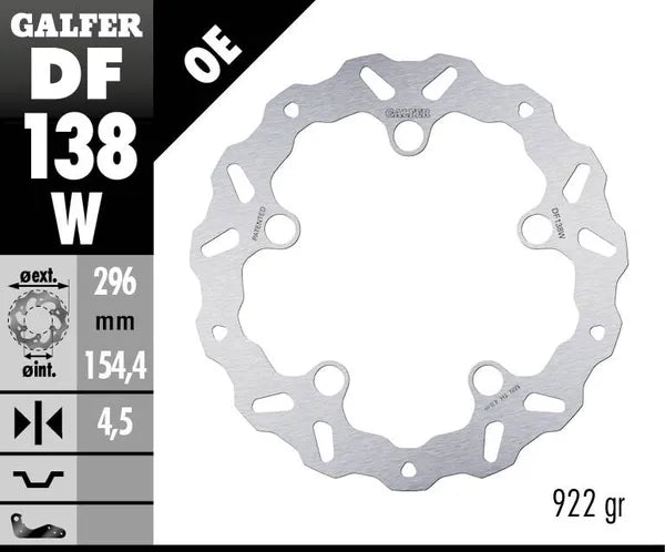 Honda CB 125 R Neo Sport Cafe ABS [2021-2024] - Wave® bromsskiva - bild 4
