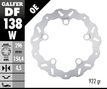 Honda Nx 500 E-koppling [2026] - Wave® bromsskiva – bild 2