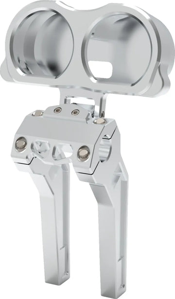 harley davidson fltruse [LA CHOPPERS] - Dual Gauge Bracket för Performance Risers - 0