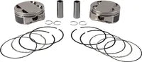 Harley-Davidson FXBB 1923 Softail Street Bob 117 [2025] - 132" Hochverdichtungs- / 136" Big Bore Kit – Oberfläche: Schwarz, Hervorgehobene Lamellen – Merkmal: 0,00 cm³ Kuppelvolumen – Bild 12