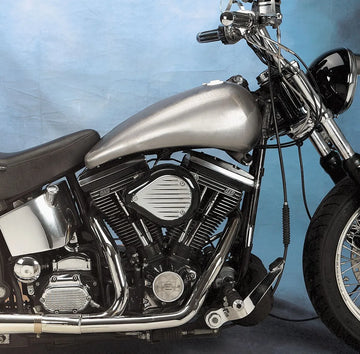 Harley Davidson FXSTS [DRAG SPECIALTIES] – 2" förlängd, tvådelad flatside tanksats - 0