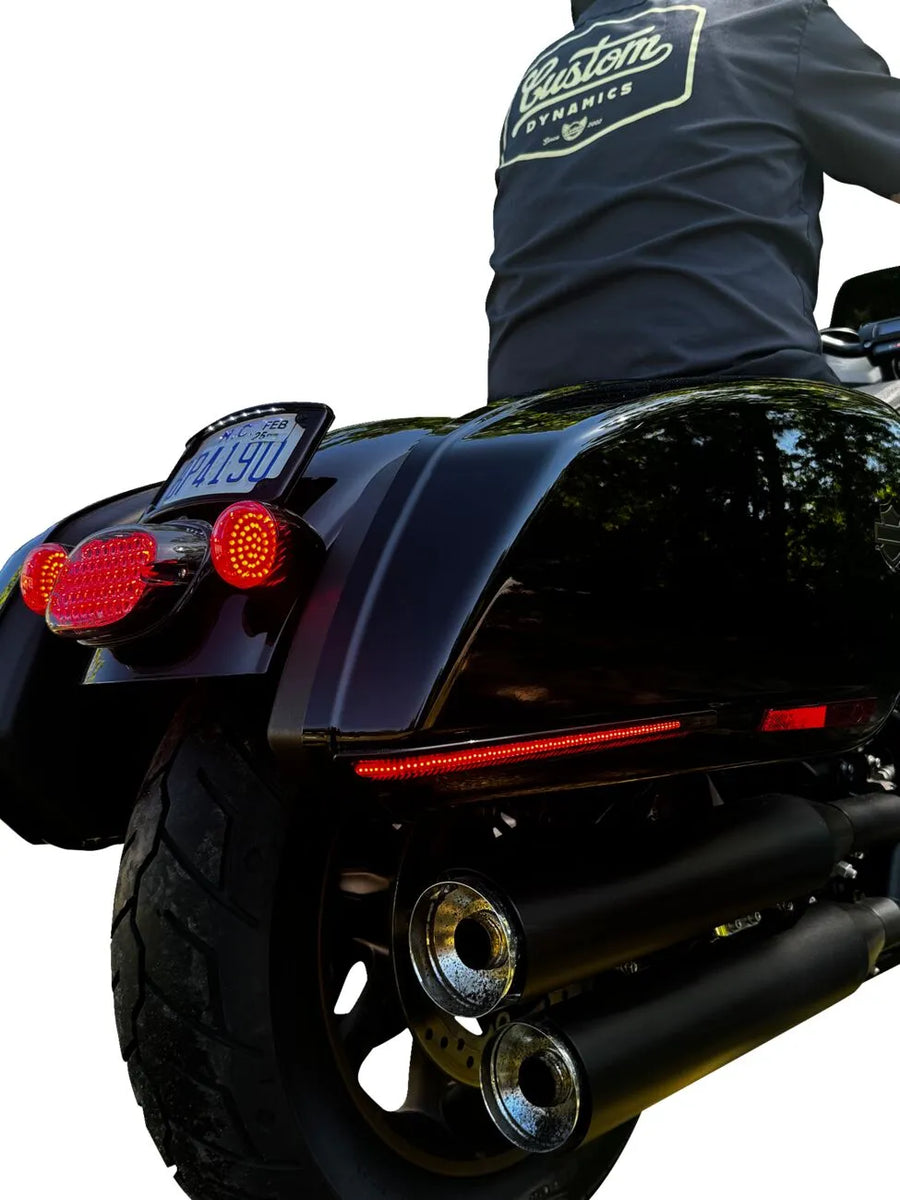 harley davidson fxlrst [CUSTOM DYNAMICS] – LED sadelväska lampor
