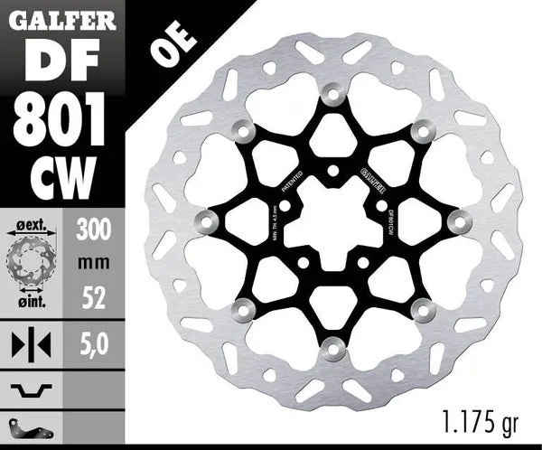 Ktm Duke 790 ABS [2018-2019, 2020, 2022-2024] - bromsskivor - bild 4