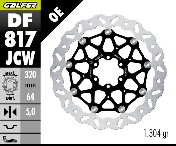 Moto Guzzi MGX-21 1400 Flying Fortress [2020] - BRAKE DISC FLOATECH WAVE – bild 4