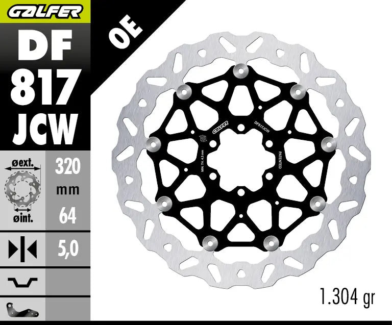 Moto Guzzi MGX-21 1400 Flying Fortress [2020] - BRAKE DISC FLOATECH WAVE – Bild 2
