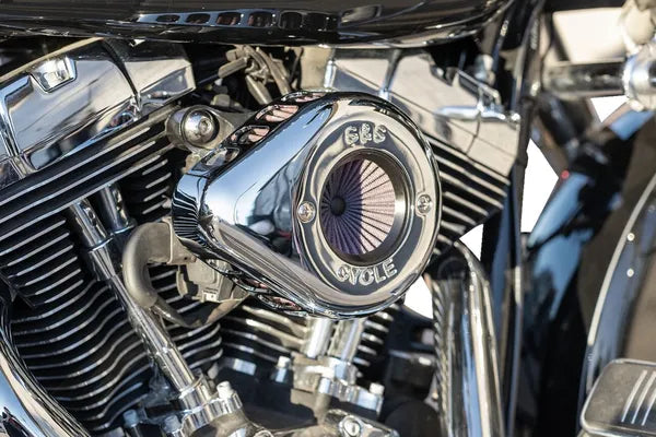 Harley-Davidson FXDBP 1690 Dyna Street Bob Factory Custom [2013-2014, 2016] - Air Stinger Stealth Luftfiltersatz – Bild 10