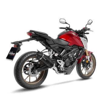 honda cb 125 [LEOVINCE] – LV One Evo Black Edition komplett avgassystem - 0
