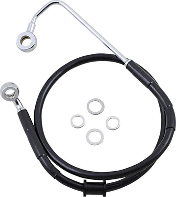 harley davidson fxsb [DRAG SPECIALTIES] – Edelstahl Bremsleitungs-Kit