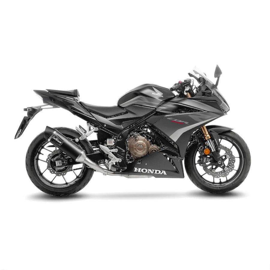 honda cb 500 [LEOVINCE] – Nero Endschalldämpfer - Edelstahl