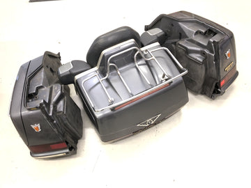 Honda GL 1500 Goldwing SC22 [1987] - Resväska set med toppväska bagagehylla resväska box set