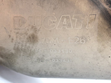 Ducati Multistrada 1200 S Touring [2009] - Avgas bakre ljuddämpare Ljuddämpare avgassamlare - 0