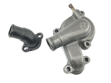 Husqvarna TE 610 H6 8AE [TE 570 H7] - Vattenpumpkåpa kylvätskepumphus med kylvätskefläns