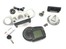Moto Guzzi Stelvio 1200 8V [2016] - Zündschloss mit Gabelbrücke oben Wegfahrsperre Tankdeckel Schloss Cockpit 70857 km-1