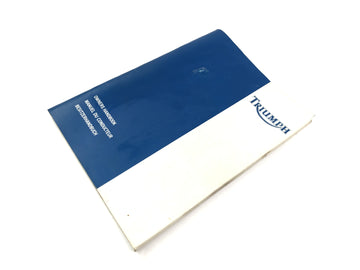 Triumph Tiger 955i 709EN [2003] - Ägarmanual