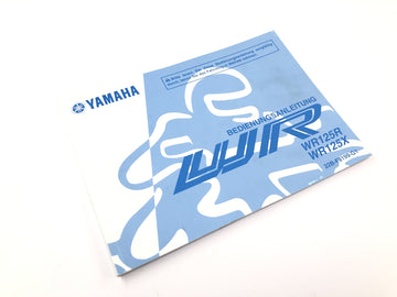 Yamaha WR 125 X DE07 [2010] - Bruksanvisning förarens manual