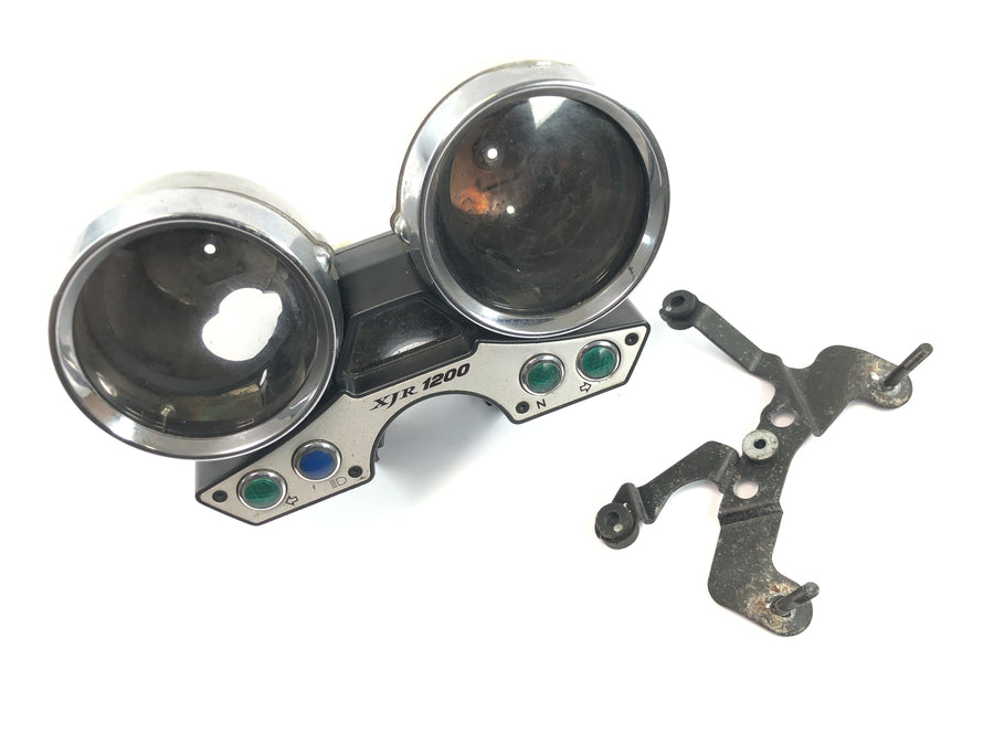 Yamaha XJR 1200 4PU [1996] - Cockpit Instrumentenhalter Tachogehäuse ohne Tacho und Drehzahlmesser