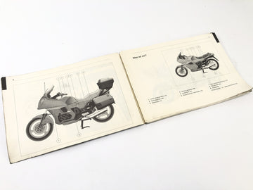 BMW K 1100 RS [1991] - Driftsinstruktioner - 0