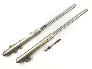 Yamaha TT 600 59x [1986] - gaffel i Suspension Fork Telegabel 43mm med axel