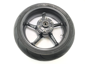 Triumph Street Triple R 675 D67LD [2010] - Hinterrad Rim Wheel Rad Däck 5.5x17 "