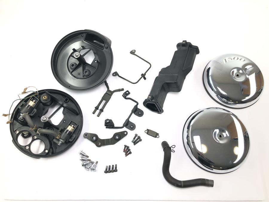 Kawasaki VN 1500 Mean Streak VN50T [2005] -  Luftfilterkasten Luftfiltergehäuse Airbox komplett mit Befestigungsmaterial