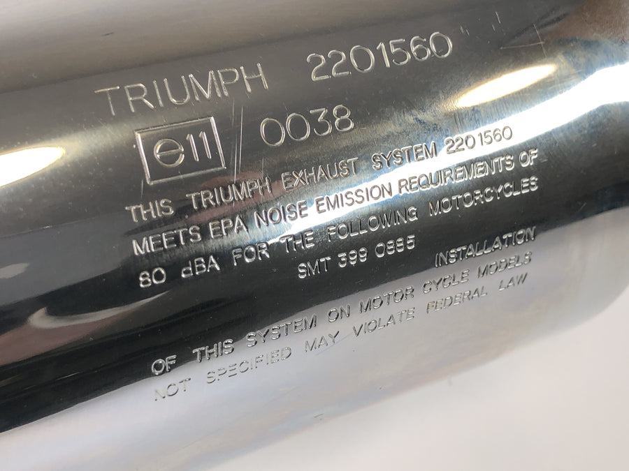 Triumph Adventurer 900 T309RT [1998] - Auspuff Endschalldämpfer Schalldämpfer links