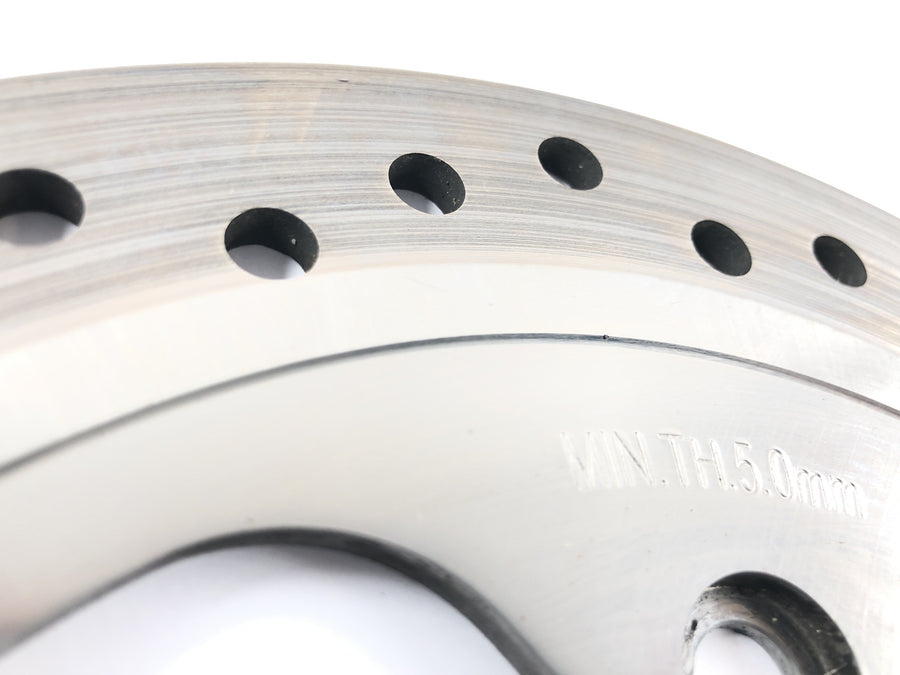 Triumph Bonneville T100 986MF [2012] - Bremsscheibe Brake Disc gelocht hinten 255 x 5.85mm