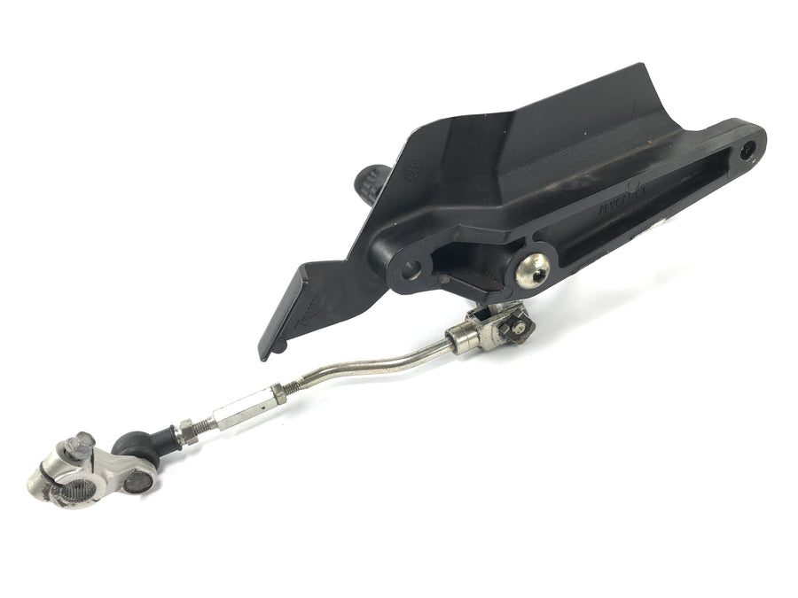 Triumph Daytona 900 T300 [1993] - Fußraste links mit Schalthebel Fußschalthebel Schaltpedal links