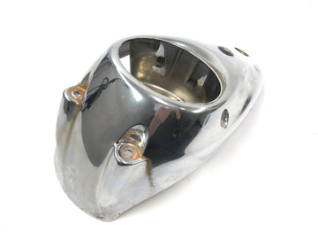 YAMAHA XVS 650 Drag Star VM03 [2001] - strålkastarhusskydd Chrome -täckning - 0