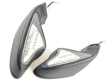 Ducati 1098 S H7 [2009] - Spegelbeläggningsspegel Return Mirror Set Par - 0