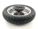 Cagiva Elefant 650 [1984] - bakhjulskanten med kedjehjul och bromsskiva-5