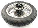 Honda SLR 650 RD09 [1997] - Hinterrad Felge Reifen Bremsscheibe Kettenrad 2.50 x 17"-1