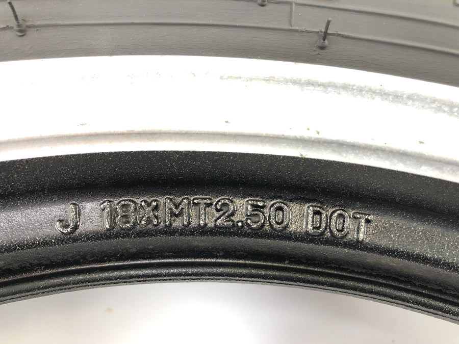 Yamaha RD 350 YPVS 31K [1984] - Hinterrad Rad Felge hinten mit Bremsscheibe