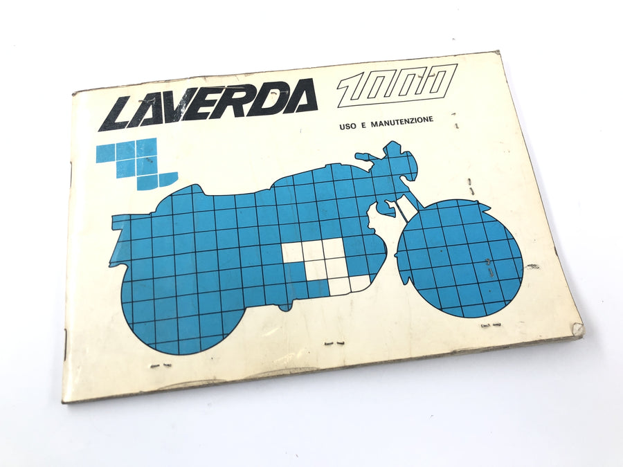 Laverda 1000 [1978] - Bruksanvisning Användarmanual