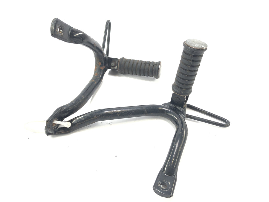 Yamaha XT 350 3YT / 55V [1990] - Soziusfußrasten mit Halter Set Paar