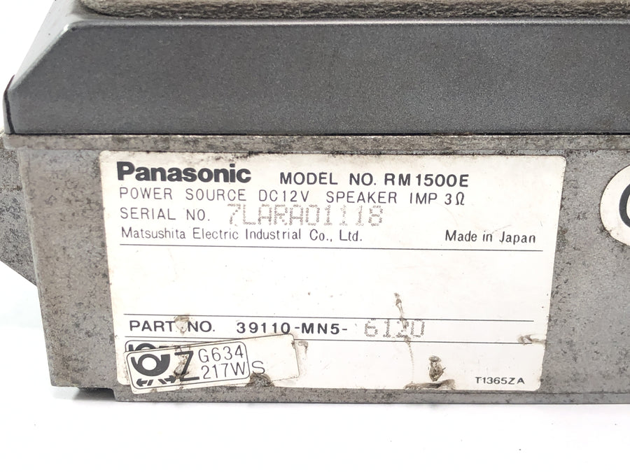 Honda GL 1500 Goldwing SC22 [1987] - Radio Kassettenradio Audiosystem