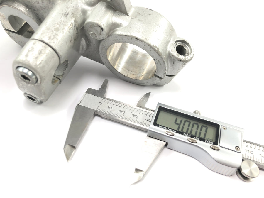Sachs ZX 125 [1998] - Gabelbrücke oben Lenkeraufnahme Gabelklemmbock Gabelklemmung 40 mm