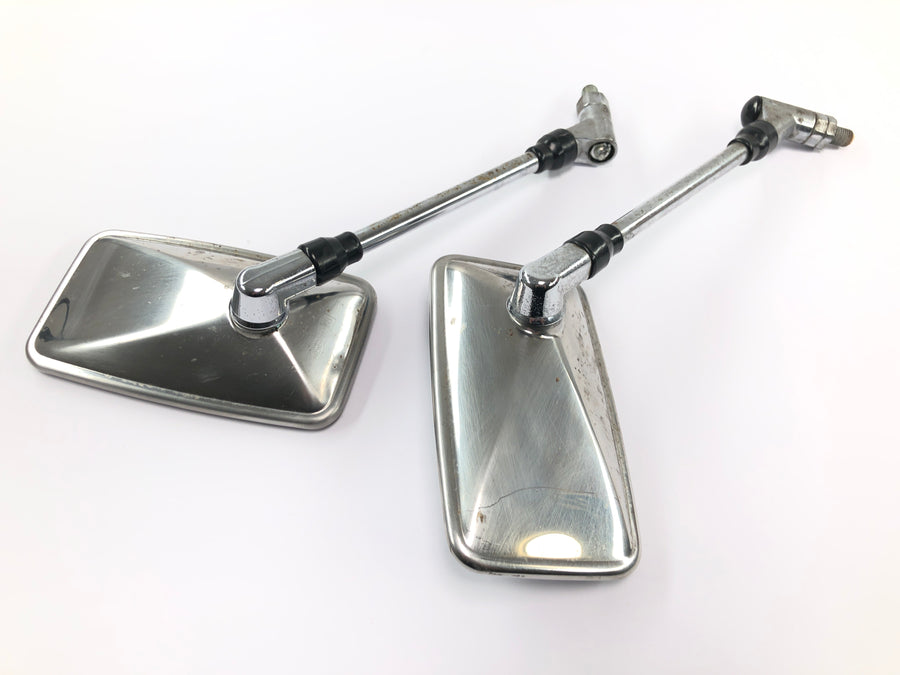 Yamaha XJR 1300 RP02 [2000] - Mirror rearview mirror exterior mirror chrome rectangular pair