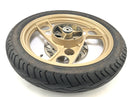 Yamaha RD 350 YPVS 31K [1984] - Hinterrad Rad Felge Gold mit Bremsscheibe-1