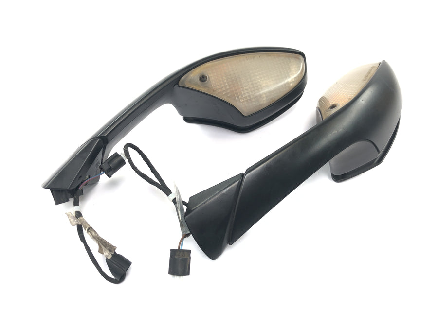 BMW K 1200 S K12S [2005] - Spiegelpaar Rückspiegel Außenspiegel mit Blinkern Paar