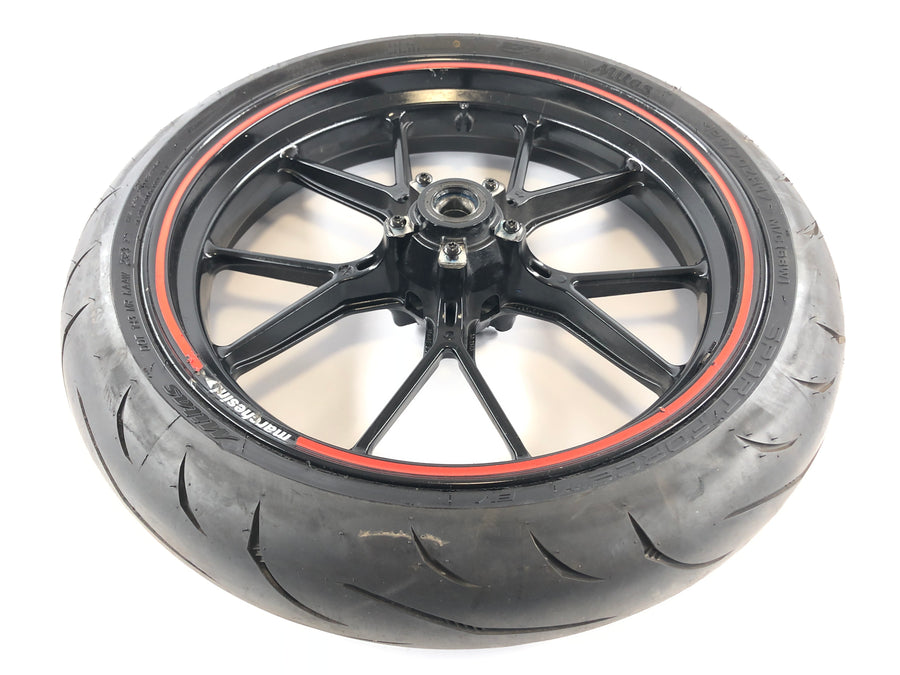 Ducati 1098 S H7 [2009] - Front Wheel Rad Rim framför 3.50x17 "Tire Dot 2323