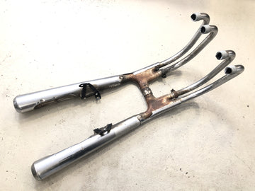 Kawasaki Z 1100 Kzz10a [1984] - Avgassystemens ljuddämpare -system
