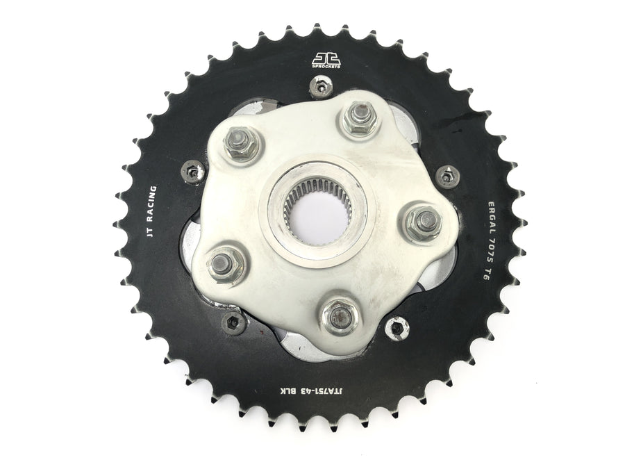 Ducati Monster SR2 800 M4 [2006] - Kettenrad Ritzel Zahnkranz JT Sprocket mit Kettenradträger