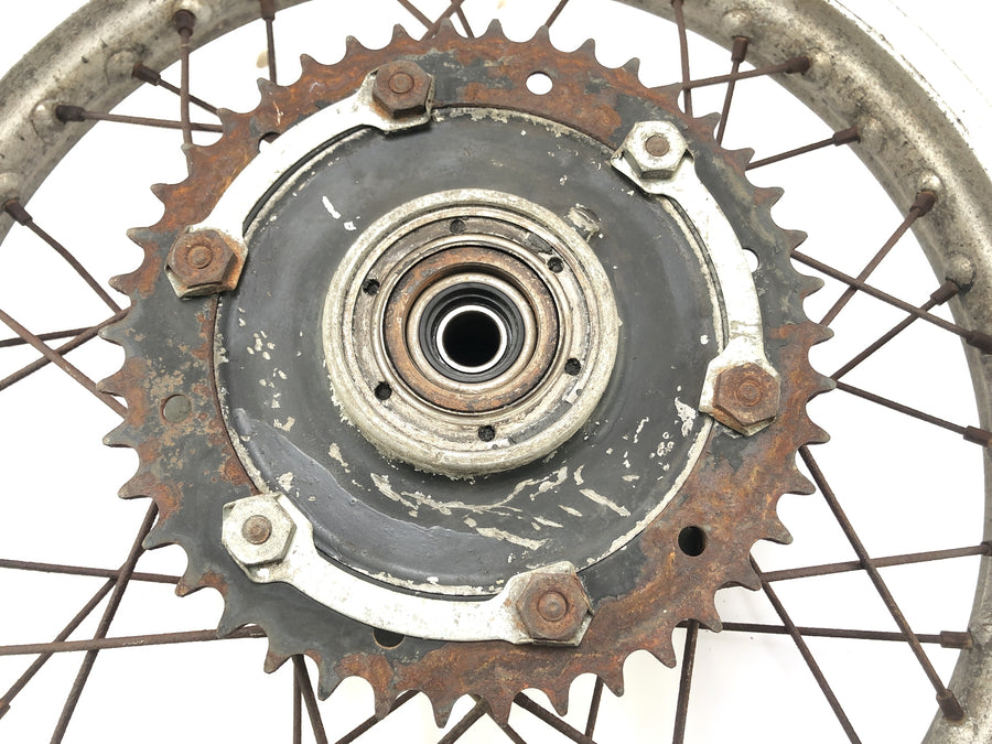 Yamaha XT 500 1U6 [1981] - Hinterrad Felge Rad
