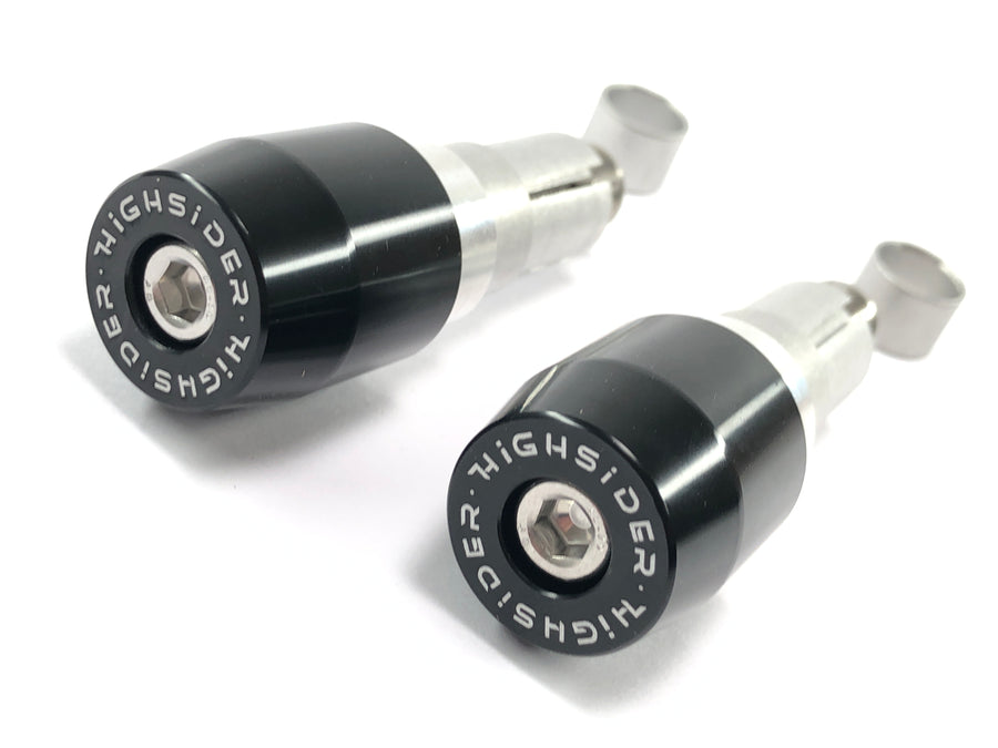 Honda CB 650 R RH02 - handlebar ends handlebar weights handlebar plugs black highsider