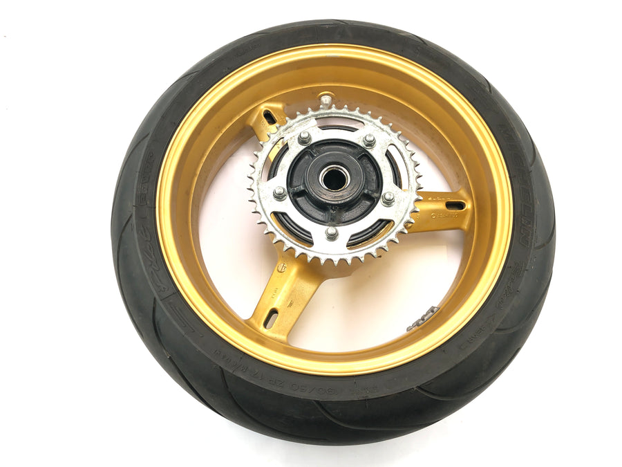 Suzuki GSX R 1000 WVBZ K3 [2003] - Hinterrad Felge Rad 6.00 x 17" Gold