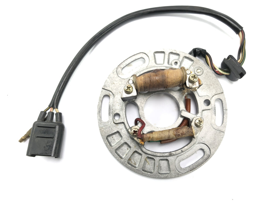 Kawasaki KX 250 [1982] - Stator Lichtmaschine Zündplatte Generatorplatte