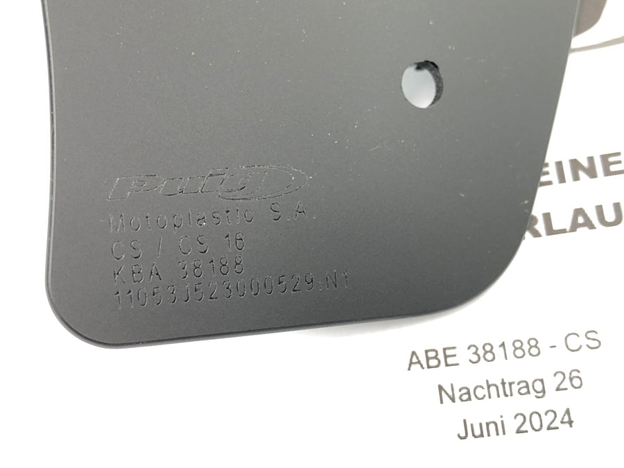 Kawasaki W 230 [2025] - Windshield black fairing with add-on material